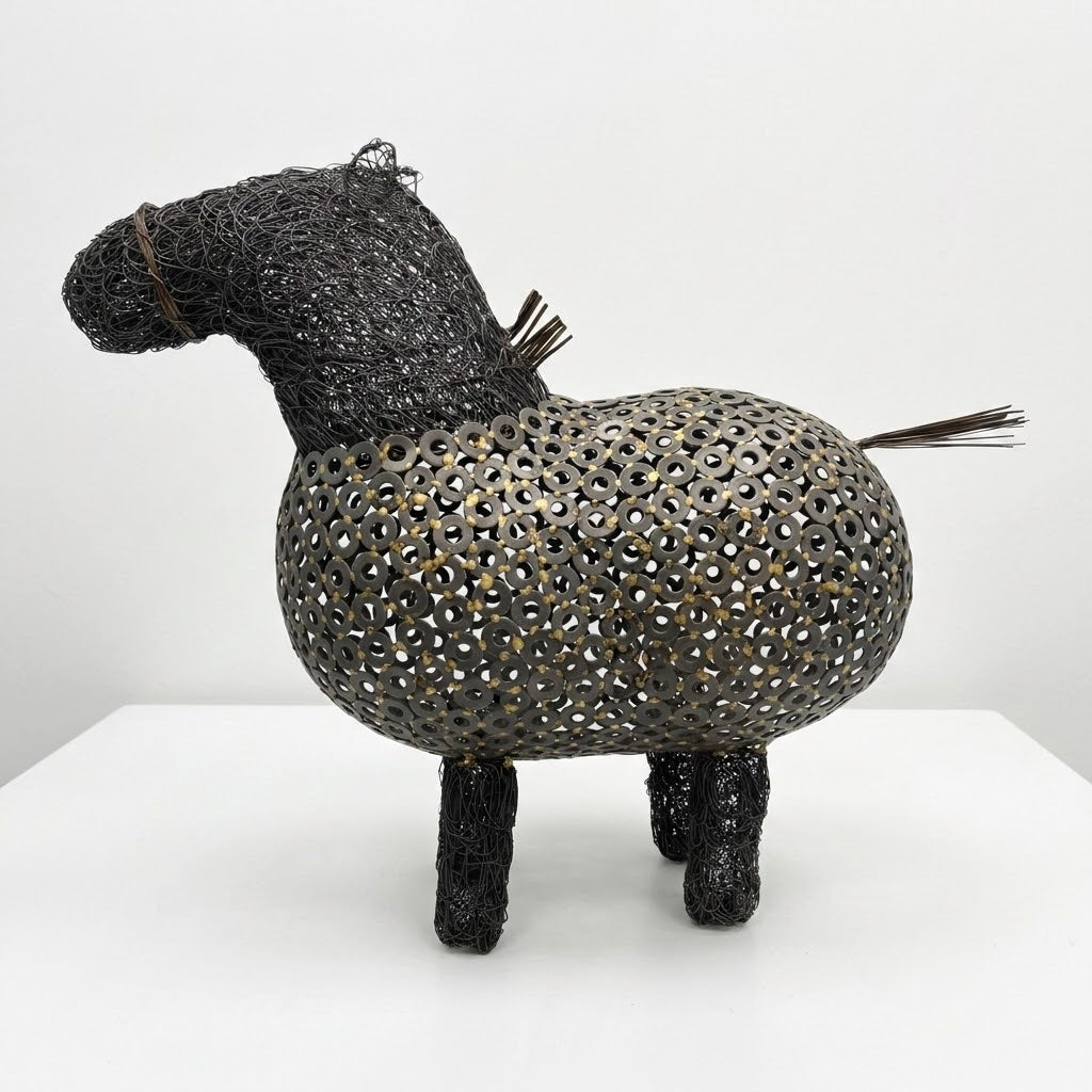 Fat Pony Sculpture