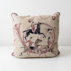 20x20 Fox Hunt Equestrian Throw Pillow