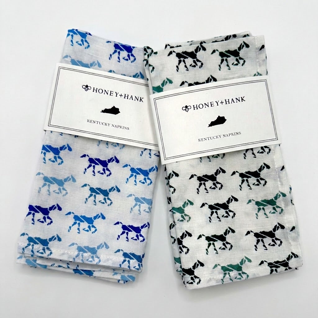Derby Blue & Green Napkins