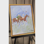 Original Polo Riders at Play Painting