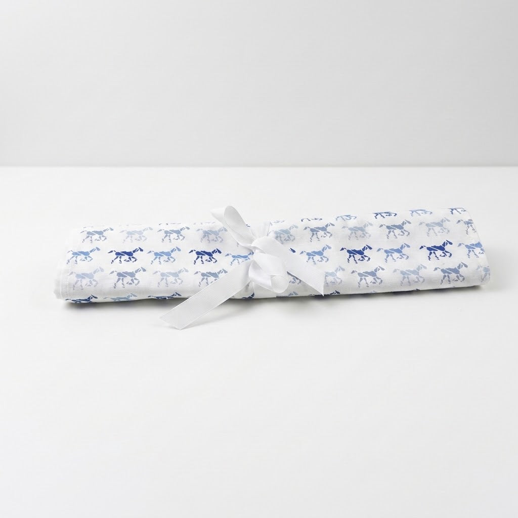 Blue Derby Table Runner