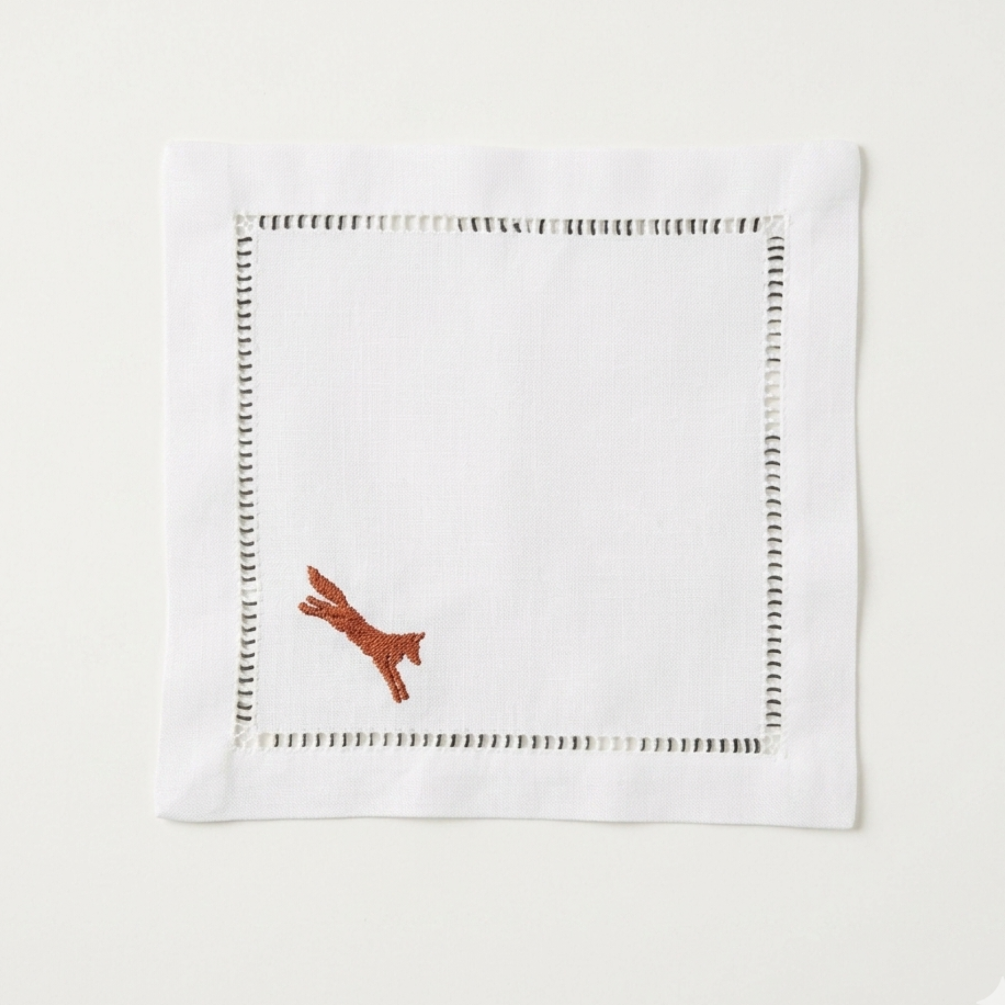 Running Fox Cocktail Napkin