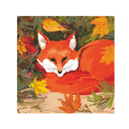 Autumn Fox Cocktail Napkins