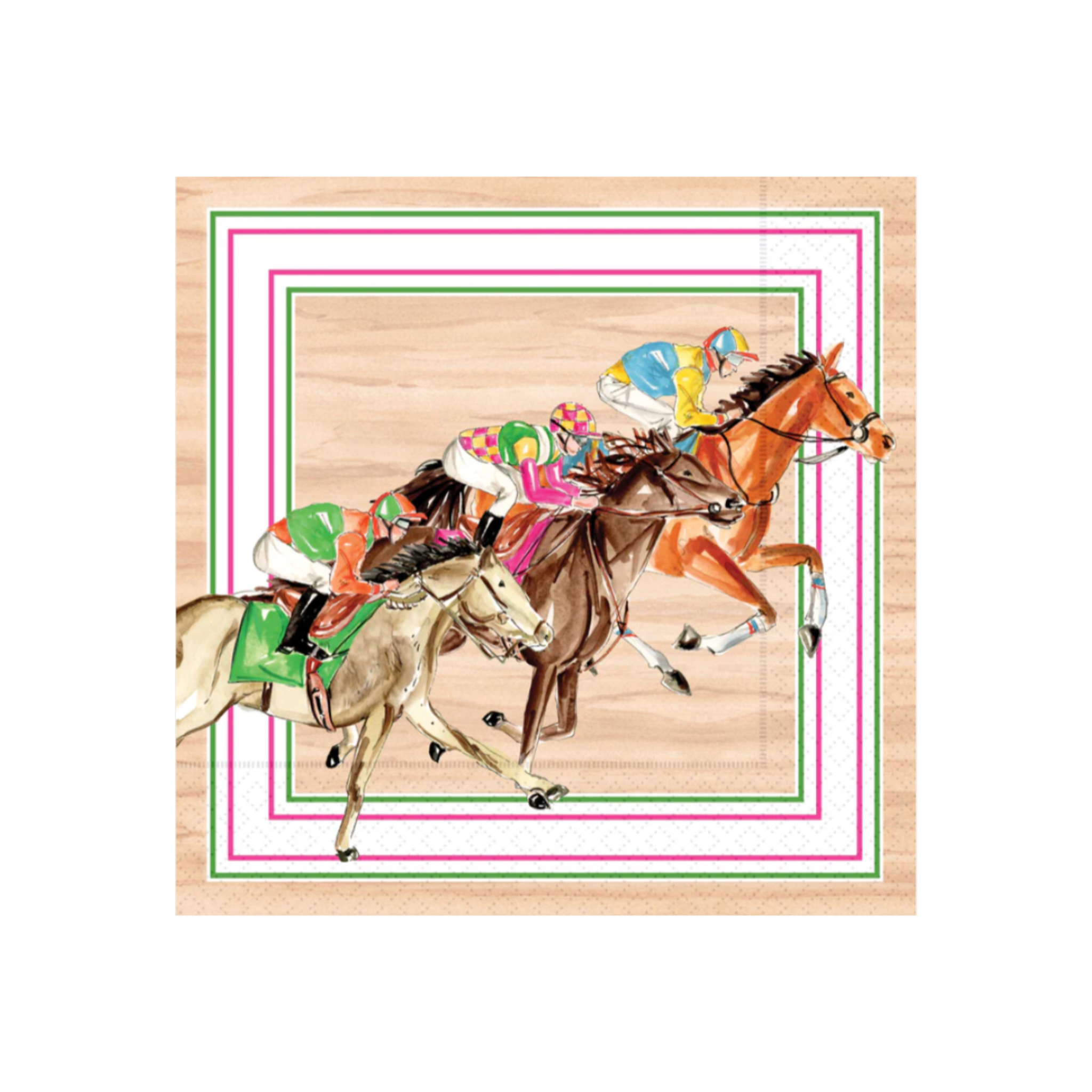 Derby Rider Cocktail Napkins