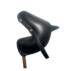 Leather Stick Horse Black