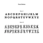 Equestrian Bit Monogram Guest Towel