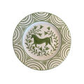 Green Horse Dinner Plate