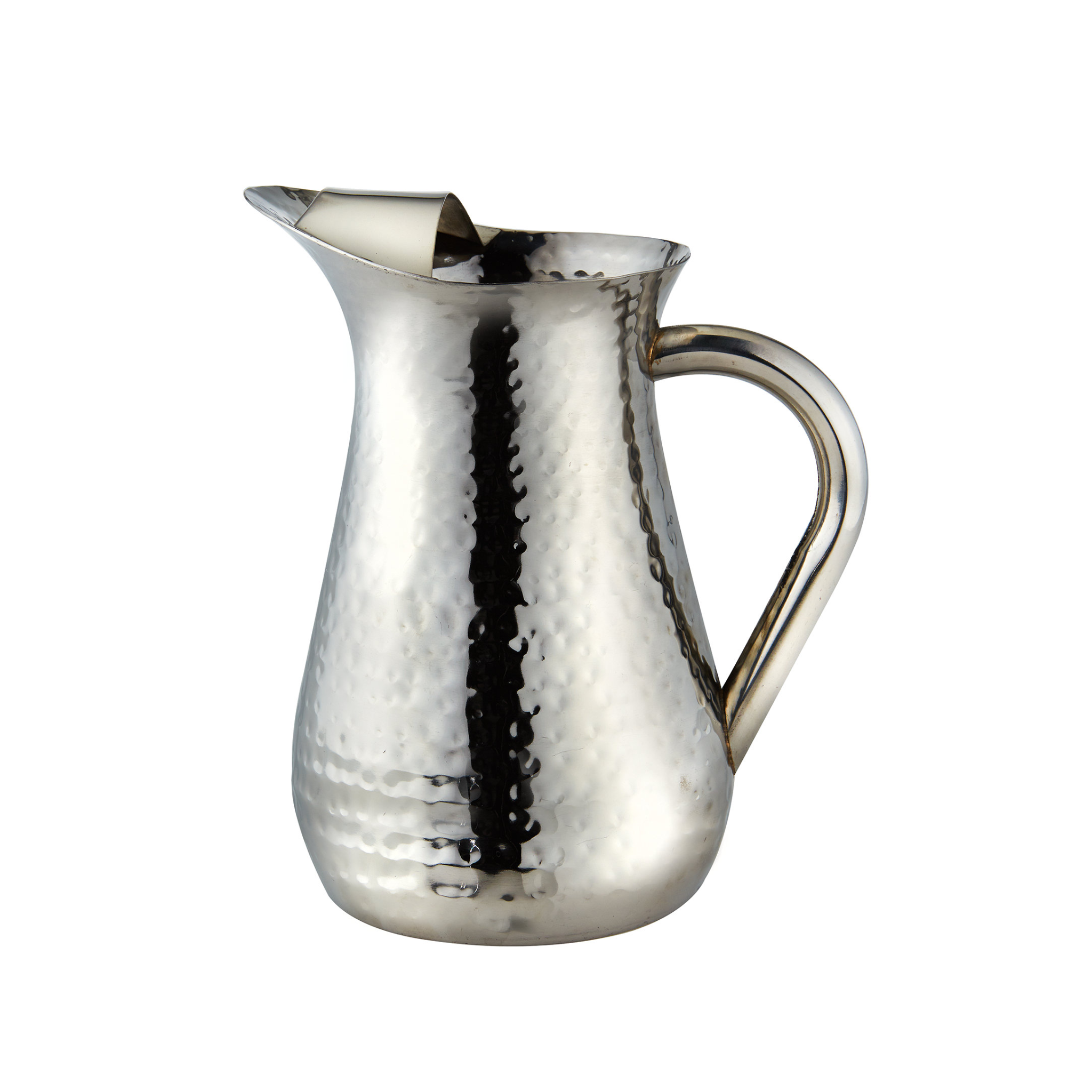 Hammered Pitcher w/Ice Guard, 48 oz.