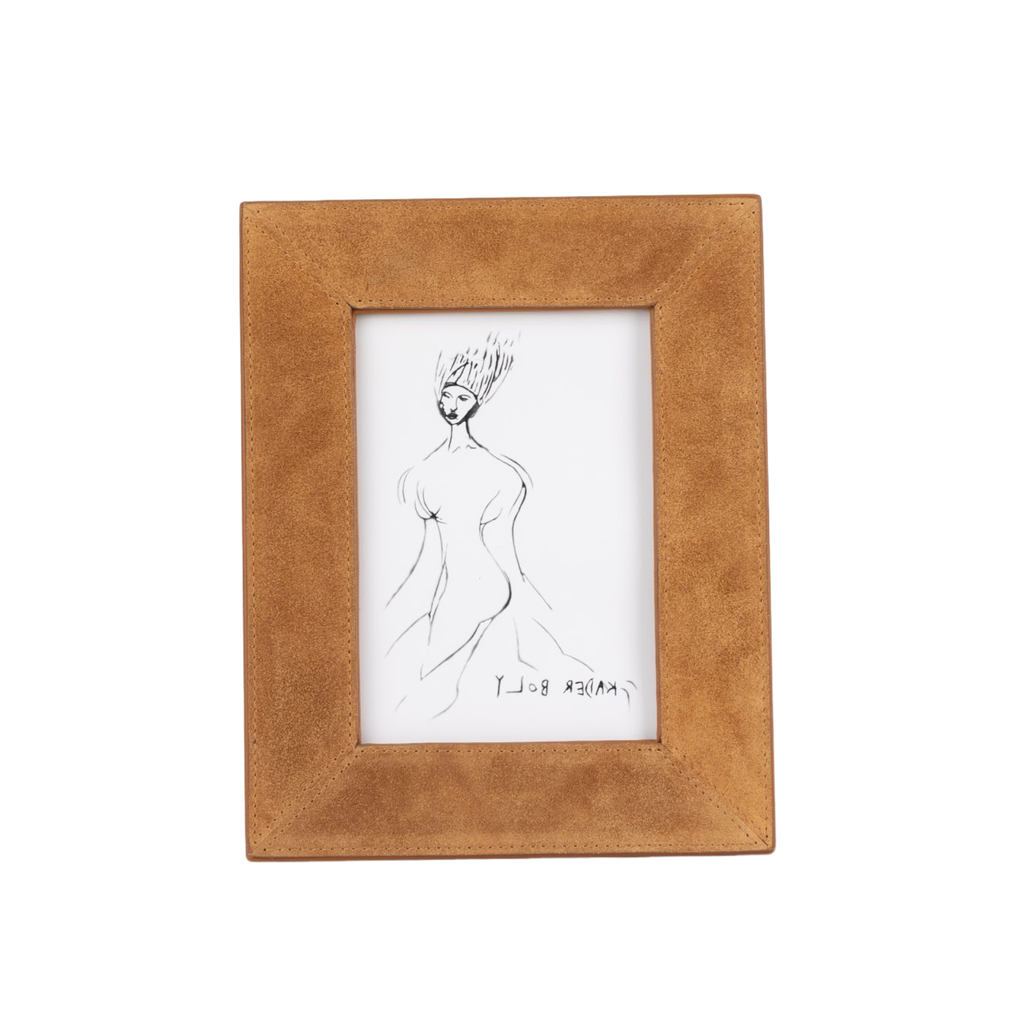 Suede & Leather Photo Frame 8x10