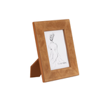 Suede & Leather Photo Frame 8x10