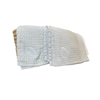 Stonewashed Basket Weave Baby Blanket