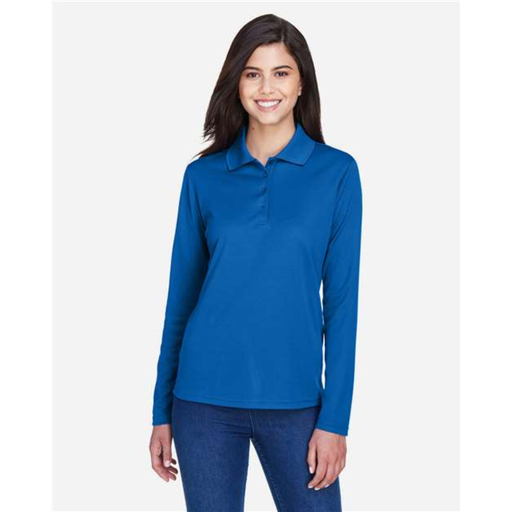 Women's Pinnacle Performance Long Sleeve Pique Polo