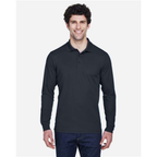 Men's Pinnacle Performance Long Sleeve Pique Polo
