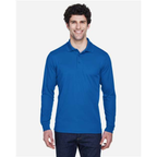 Men's Pinnacle Performance Long Sleeve Pique Polo