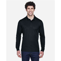 Men's Pinnacle Performance Long Sleeve Pique Polo
