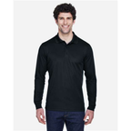Men's Pinnacle Performance Long Sleeve Pique Polo