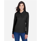 Women's Pinnacle Performance Long Sleeve Pique Polo