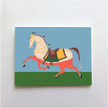 Plum Greeting Card - Single