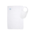 Seersucker Drooler Bib & Burp Set