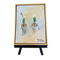 Original Polo Riders at Rest Painting