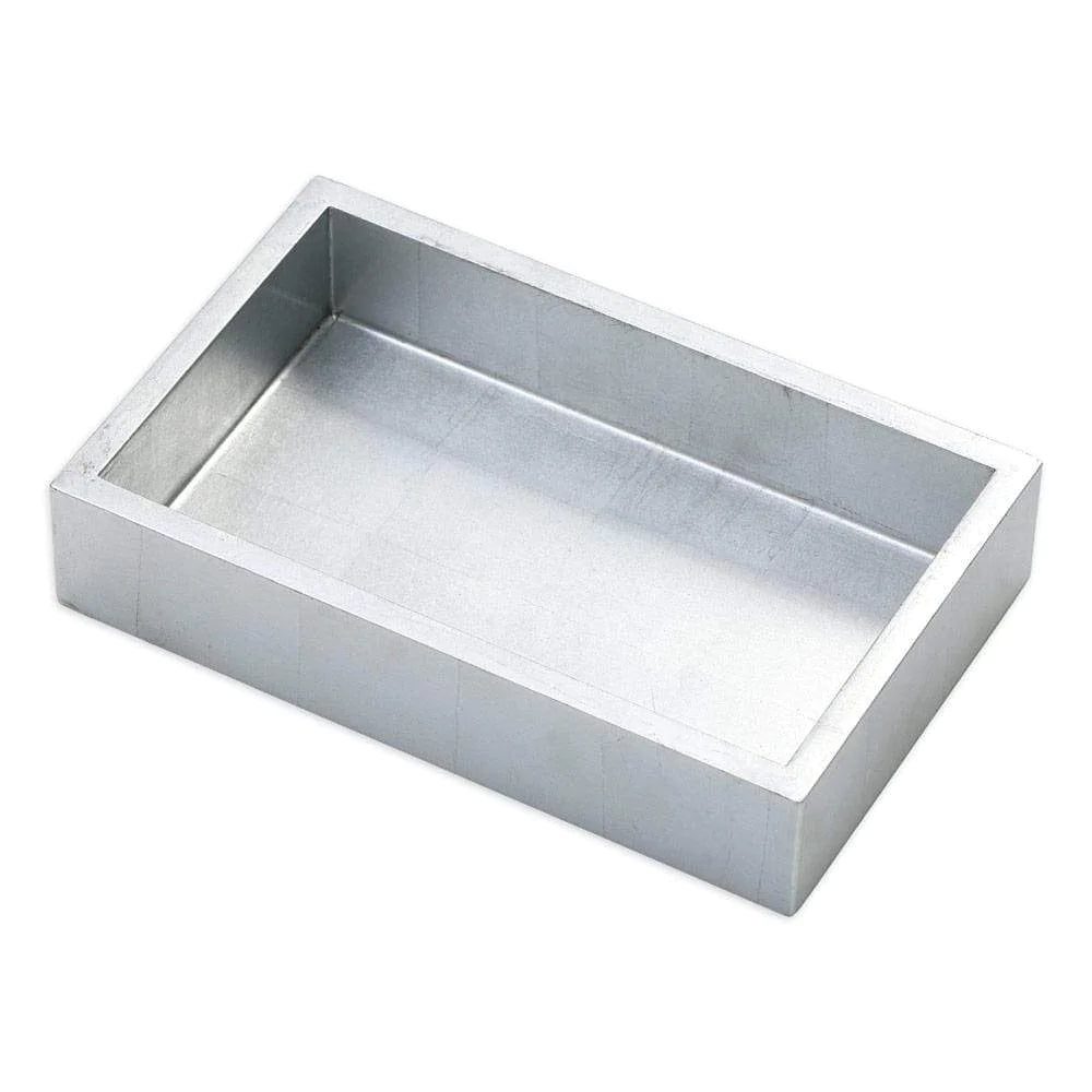 Silver Lacquer Napkin Holders