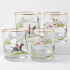 Hunt Scene Glasses