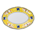 Vietri Campagna Cavallo Oval Platter