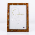 Chestnut Frame With Gold Horseshoes